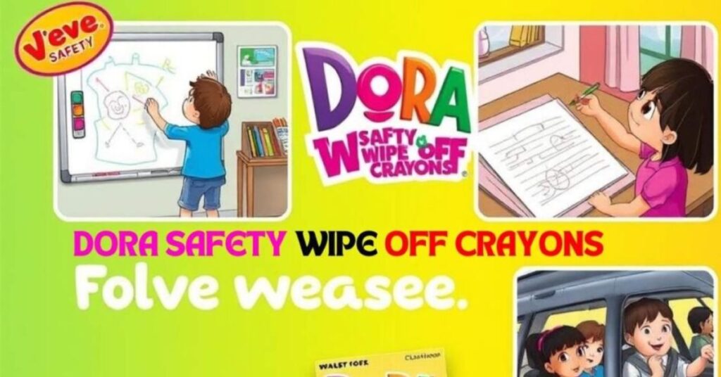 Where Can You Use Dora Safety Wipe Off Crayons?